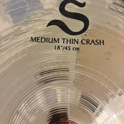 Zildjian 18" S Series Medium Thin Crash Cymbal 2016 - Present - Brilliant image 4