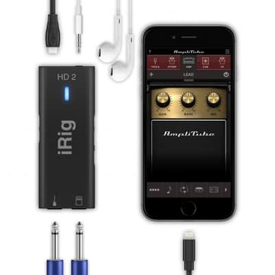 IK Multimedia iRig HD 2 Mobile USB Guitar Interface 2010s - Black image 21