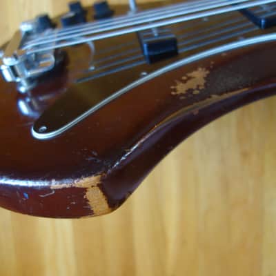 1978 Left Handed Guild B-302 Bass All Original image 10