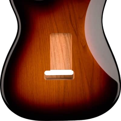 Fender Classic Series 60's Stratocaster SSS Alder Body Vintage Bridge Mount, 3-Color Sunburst image 2