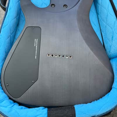 Caparison Dellinger 7 FX-AM 2019 - Dark Matte Black image 7