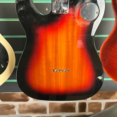 Fender Modern Player Telecaster Thinline Deluxe 3-Colour Sunburst 2014 Electric image 11