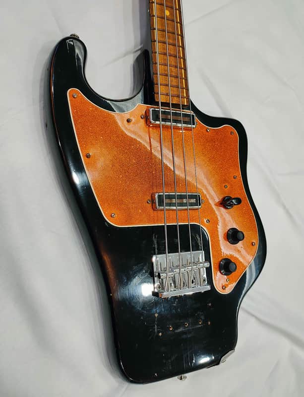 Soviet Tonika Rare 4 String Vintage Bass Guitar, Made in USSR image 1