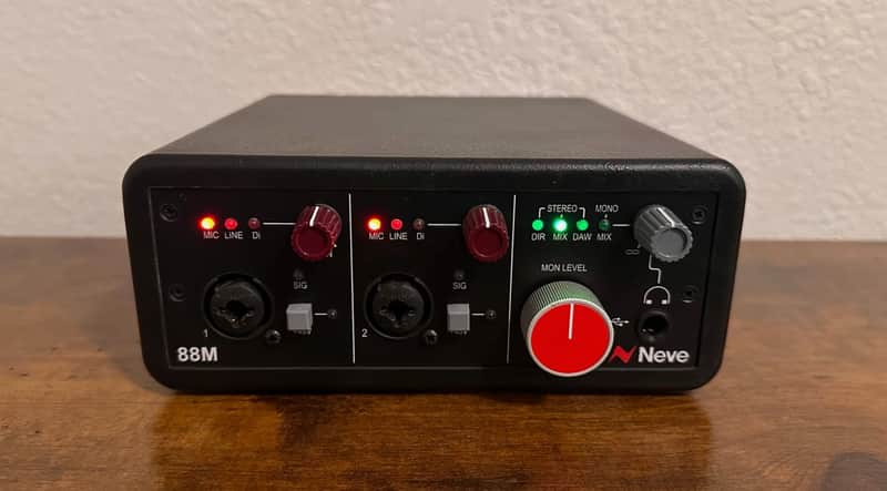 AMS Neve 88M USB Audio Interface 2022 - Present Black image 1