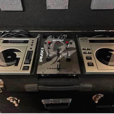 Gemini * (2) Gemini CDJ-10 CD Players /PDX40 2000s - Silver/ Black image 5