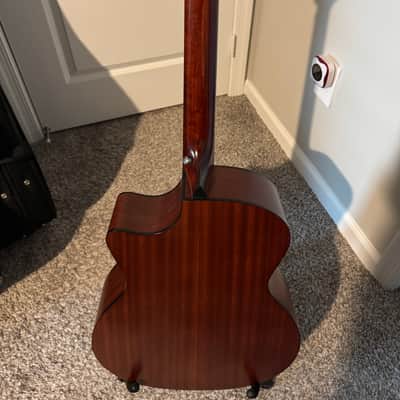 Eastman AC122CE Sapele/Sitka Spruce Grand Auditorium Cutaway with Electronics 2010s - Natural image 8