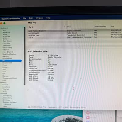 Apple Apple Mac Pro 2019 7,1 8-Core Xeon W / 128GB RAM / 1TB SSD / Radeon 580X 8GB / NVMe PCIe / Wheels / Box 2019 - Apple Finish image 2