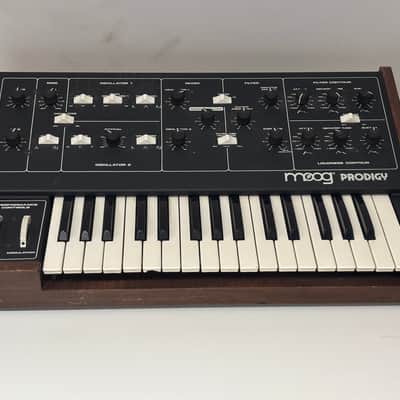 Moog Prodigy 336BX 32-Key Monophonic Analog Synthesizer 1979 - 1984 - Black