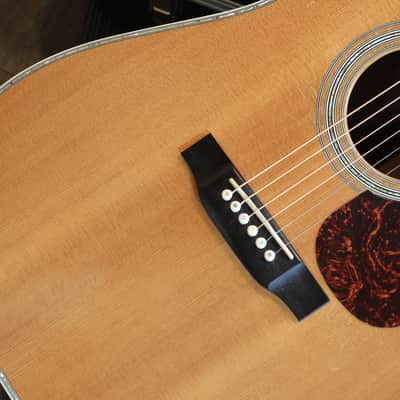 2002 Martin Standard Series D-41 Dreadnought Acoustic Guitar Natural + OHSC image 4
