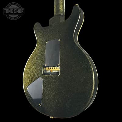 PRS Santana Retro 10 Top Sprayer's Choice Santana Yellow Gold Holoflake Back w/case 0415510 image 8