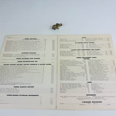 Fender Fine Electric Instruments Price List 1963 image 6