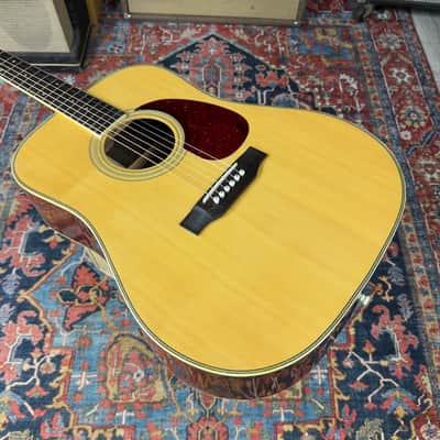 1980 Tokai CE-50 Cat's Eyes D28 Style X-Braced Dreadnought image 11