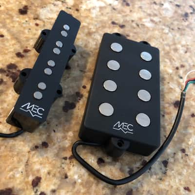 MEC J + MM (Jazz + Music Man) Pickup Set from a 4-string Warwick Custom Shop Streamer Jazzman Bass image 4