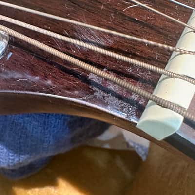 Washburn WLD20SCE Woodline 20 Dreadnought With Cutaway 2010s Natural W/ Orig. Hard Case image 17