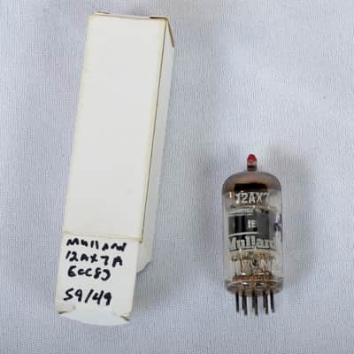 Mullard 12AX7/ ECC83 Red Tip - Tested image 1
