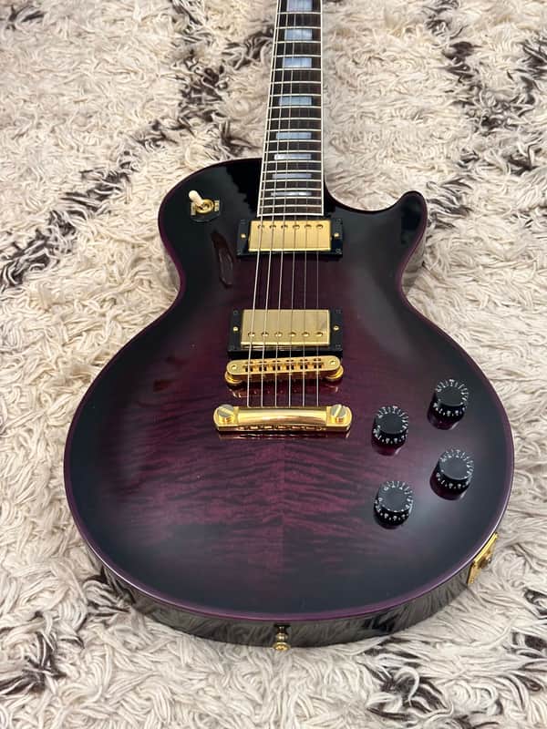 Trogly's Gibson Custom Shop Purple Widow Les Paul Custom 2012 image 1