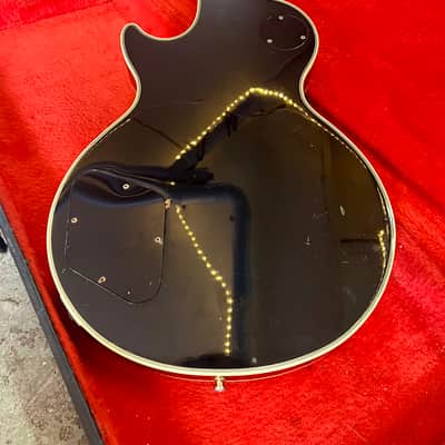 Orville by Gibson Les Paul Custom c 1993 - Black Beauty original vintage MIJ Japan fujigen LPC image 11