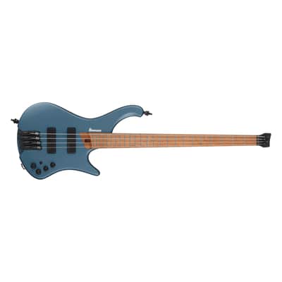 Ibanez EHB1000 Ergonomic Headless Bass Arctic Ocean Matte + Ibanez Case EHB 1000 AOM BRAND NEW image 2