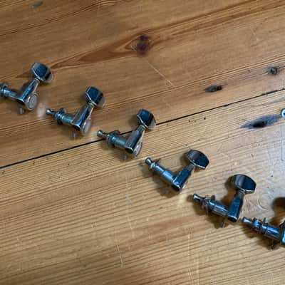 Fenix Young Chang Strat Stratocaster Guitar Original Tuners Machine Heads Korea image 5