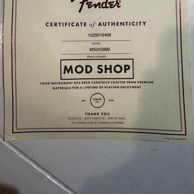 Fender Mod Shop Telecaster image 13