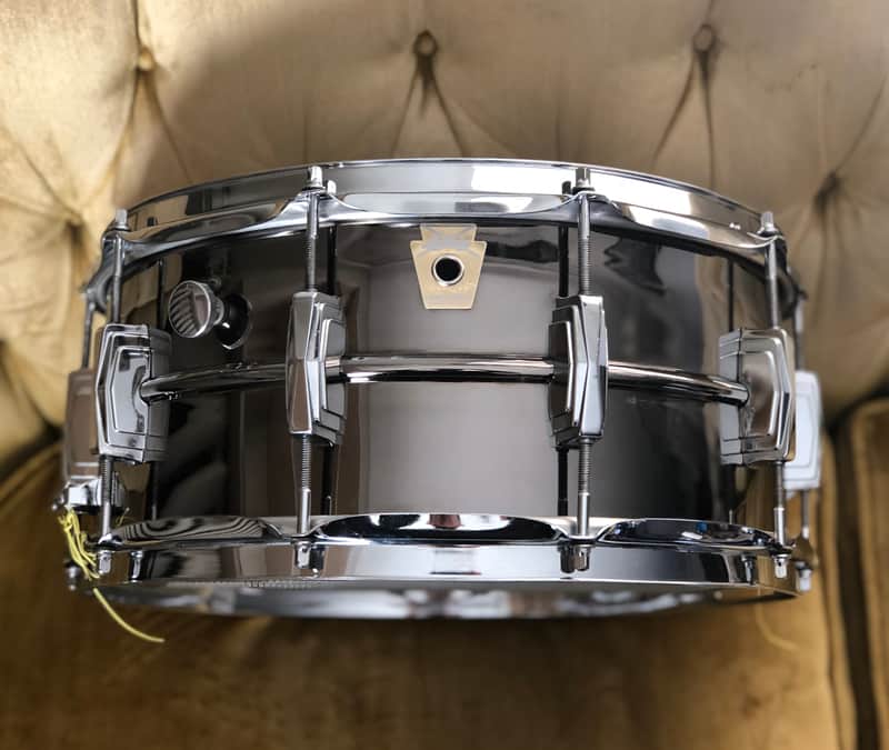Ludwig LB417 Black Beauty 6.5x14" Bronze Snare Drum 1988 - 1992 image 1