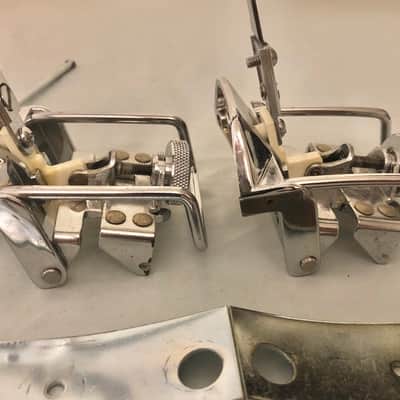 Vintage 70s Ludwig Super Sensitive Snare Drum Throw Off Mechanism, LM410, with Guards image 5