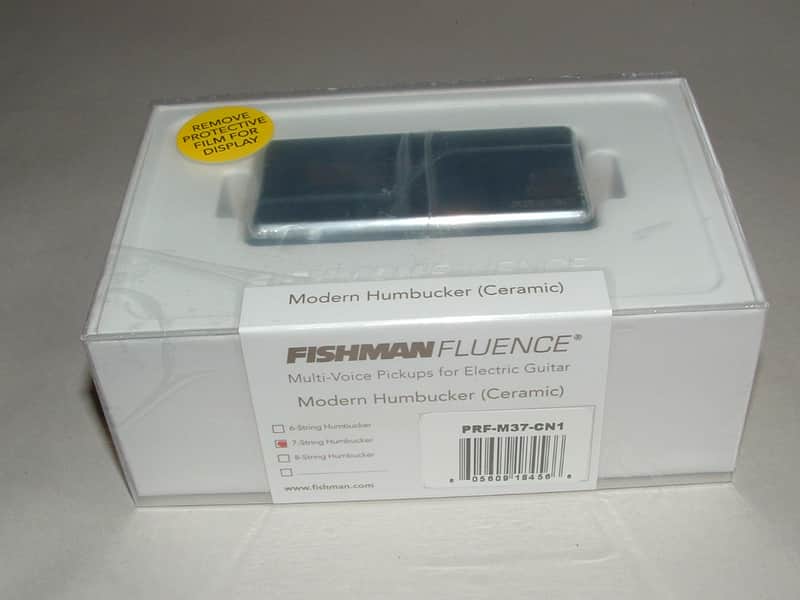 Fishman Fluence PRF-M37-CN1 7 String Modern Humbucker Ceramic 3 Voices (Nickel) image 1