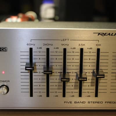 Restored Realistic 31-1988A 5 band Graphic Equalizer imagen 4