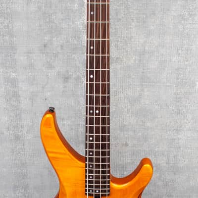 Yamaha TRBX604 FM Matte Amber Bass 4 String image 7