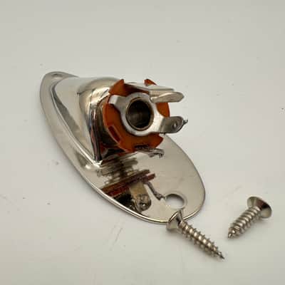 Fender Squier Classic Vibe Stratocaster Jack Plate and Jack Mint 25058 image 2
