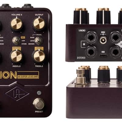 Universal Audio Lion '68 Super Lead Amp - Black, B-Stock image 7
