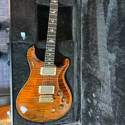 PRS Dave Grissom DGT 10 Top, Bird Inlays Electric, Yellow Tiger with Case - Pre Owned image 4