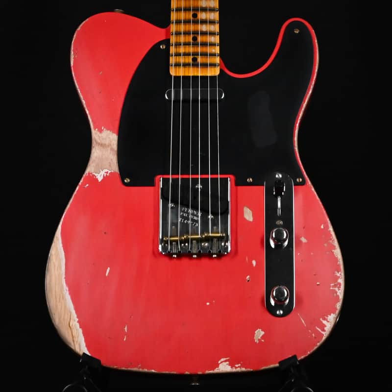 Fender Custom Shop '52 Telecaster Super Heavy Relic- Aged Fiesta Red 2025 (R149273) image 1