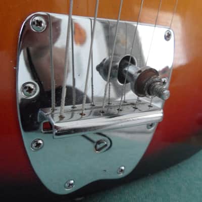 Teisco electric guitar 1960''s to 1970's - sunburst JAPAN 23 1/2" scale image 6