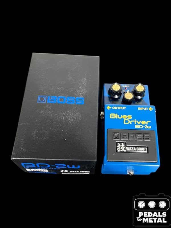 Boss BD-2W Blues Driver Waza Craft 2015 - Present - Blue - X17608 image 1
