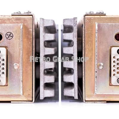 Langevin AM GC 17 Mic Preamp Modules Stereo Pair Vintage Rare AM17 PSU Serviced image 3