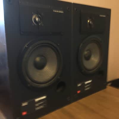 JBL 62 studio stereo reference speakers matched pair natural color image 1