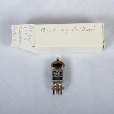 Eico by Mullard ECC82 / 12AU7 Preamp Tube – Vintage UK – Tested Strong image 1
