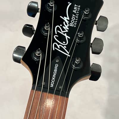 Immagine B.C. Rich Mockingbird Body Art Collection Fire Breather 2003 Electric Guitar  Fire Breather - 6
