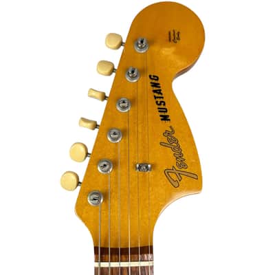 Fender Japan 66 Reissue Mustang 1997-2000 - Vintage White image 10