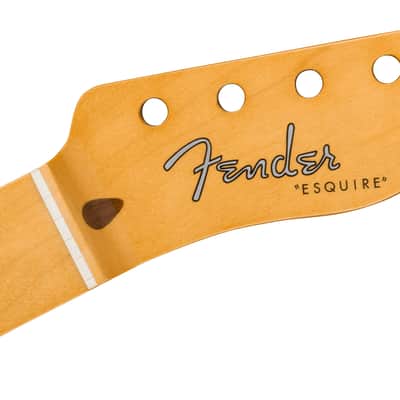 Fender 50's Esquire Neck 21 Vintage Frets 7.25" U Shape Maple image 3