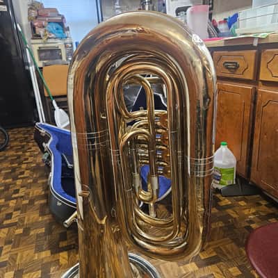 CERVENY Te-1b4r 4 rotary valve tuba image 2