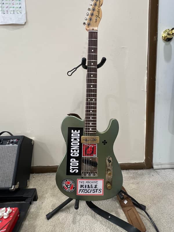 Fender Telecaster Special 2017 - Aged relic - Military green image 1