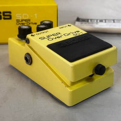 BOSS SD-1 SUPER OverDrive Made in Japan w/ box image 5