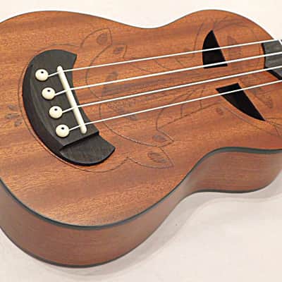Stagg Tiki series soprano ukulele with sapele top and Gig Bag 2018 AH Finish image 3