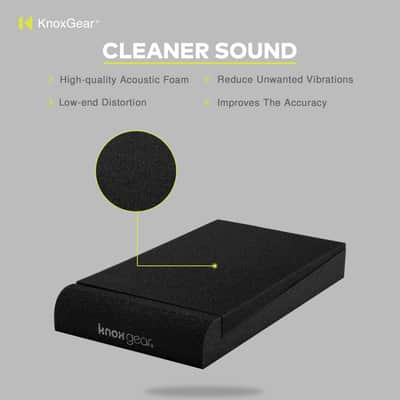 Knox Gear Studio Monitor Isolation Pads for 6-Inch Speakers (Pair) image 6