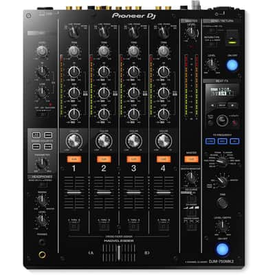 Pioneer DJ DJM-750MK2 4-Channel Pro DJ Mixer w/ FX + Rekordbox image 1