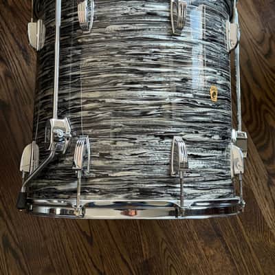 Ludwig Oyster Black Pearl 16x16" Floor Tom 1963-4 image 2