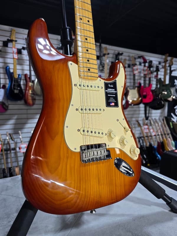 Fender American Professional II Stratocaster - Sienna Sunburst w/Maple FB + OHSC & PLEK*D #301 image 1