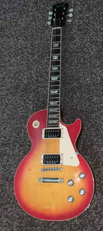 1997 Gibson Les Paul Classic Heritage Cherry Sunburst electric guitar made in the USA upgrades image 1